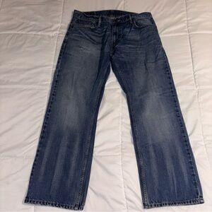 Levi’s 514 Straight Cut Mid-Wash Men’s Jeans size 36 x 30